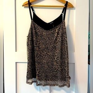 NWT Torrid Glittery Leopard Tank